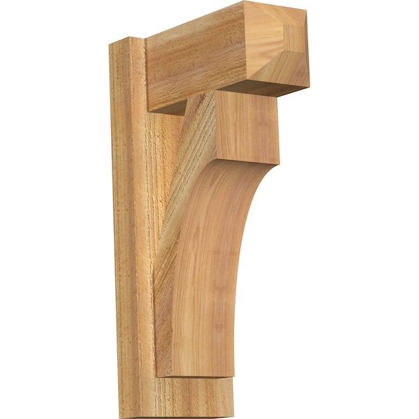 Ekena Millwork Westlake Craftsman Rough Sawn Outlooker, Western Red Cedar, 6"W x 12"D x 20"H OUT06X12X20WTL04RWR - main